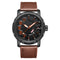 NAVIFORCE 9154 Unique Design Waterproof Men Watch Week Display Sport Quartz Watches
