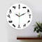 Emoyo ECY027 Creative Haircut Pattern Wall Clock 3D Wall Clock For Home Office Decorations A