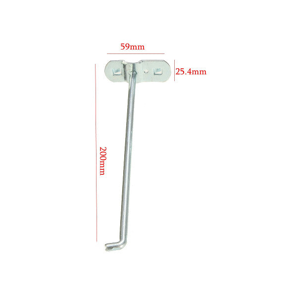 Strong Steel Slotted Storage Panel Pegboard Hook Assortment Hanger