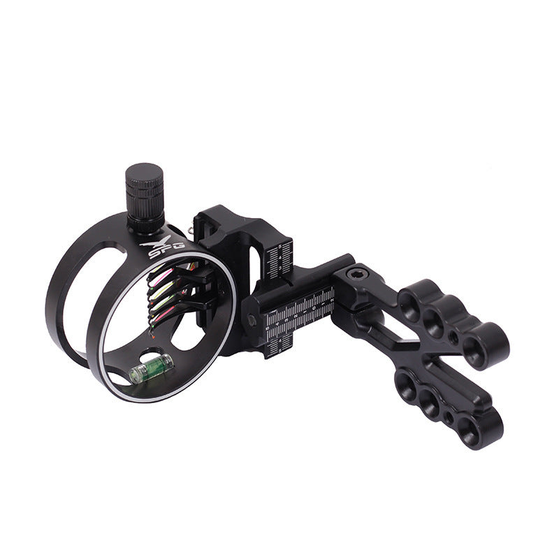 Composite Recurve Bow Universal SPG Five-needle Sight Short Rod Adjustable Bow Sights Archery Competitive Accessories