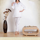 Women Fitness Yoga Suit Cotton Linen Embroidery Yoga Clothing Set Meditation Sportswear