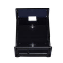 Black DIY Acrylic Case Box Shell with Screw and Silver Thin Copper Aluminum Heatsink for 3.5 Inch TFT Screen Raspberry Pi 4B