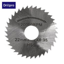 Drillpro SW-B3 6pcs HSS Circular Saw Blade Cutting Discs Wheel Set For Rotary Tool