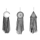 Large White Black Dream Catcher Room Wall Hanging Decorations Wedding Gift