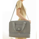 Dry-Wet Separation Shoes Bag  Fitness Yoga Bag Outdoor Sports Storage Bag Travel Luggage Handbag