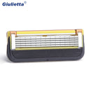 Giulietta 5 Layers Sharp Blades Shaver Replacement Head for Gillette 5 Series