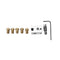 V6 PT100 Aluminum Heating Block For 3D Printer Hotend