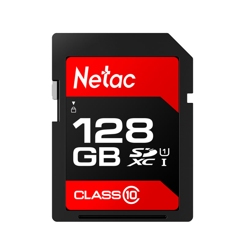 Netac P600 UHS-I U1 Class 10 80MB/s SD Card Memory Card 32GB 64GB 128GB