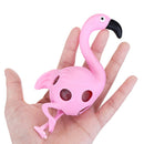 Flamingos Rainbow Squeeze Ball Stress Relief Toy Funny Beads Toy Random Color
