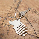 IPRee Outdoor Multifunctional Keychain Wolf Mini Portable Camping Tool Pocket Opener Comb