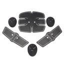 Smart Rechargeable Electric EMS Abdominal Muscle Trainer Abdominal Arm Butt Lazy Fitness Training Weight Lost Massager Pads USB Charging Battery Powered