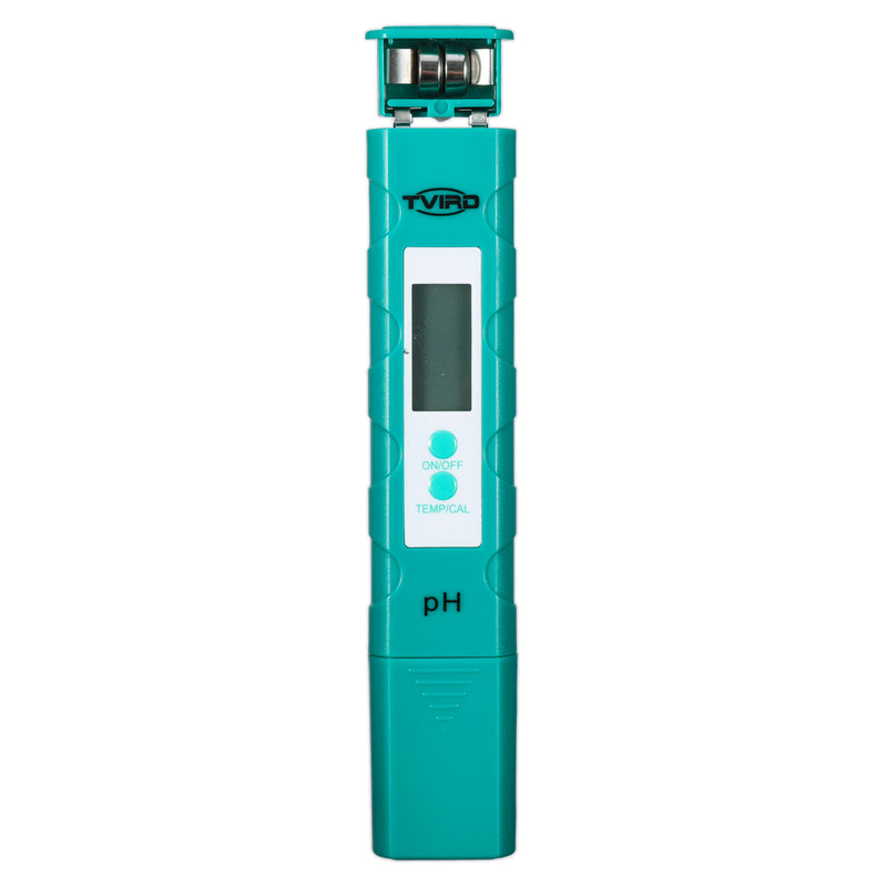 Tvird Digital PH Meter 0.01 pH Water Quality Tester LED Backlit Display for Household Drinking Water Pool Hydroponics