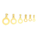 150PCS Insulated Crimp Ring Terminals Wire Connectors Spade Electrical Equipment Kit And Box