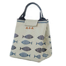 Fish Pattern Oxford Picnic Bag Aluminum Foil Insulation Package Waterproof Cooler Lunch Box Bag