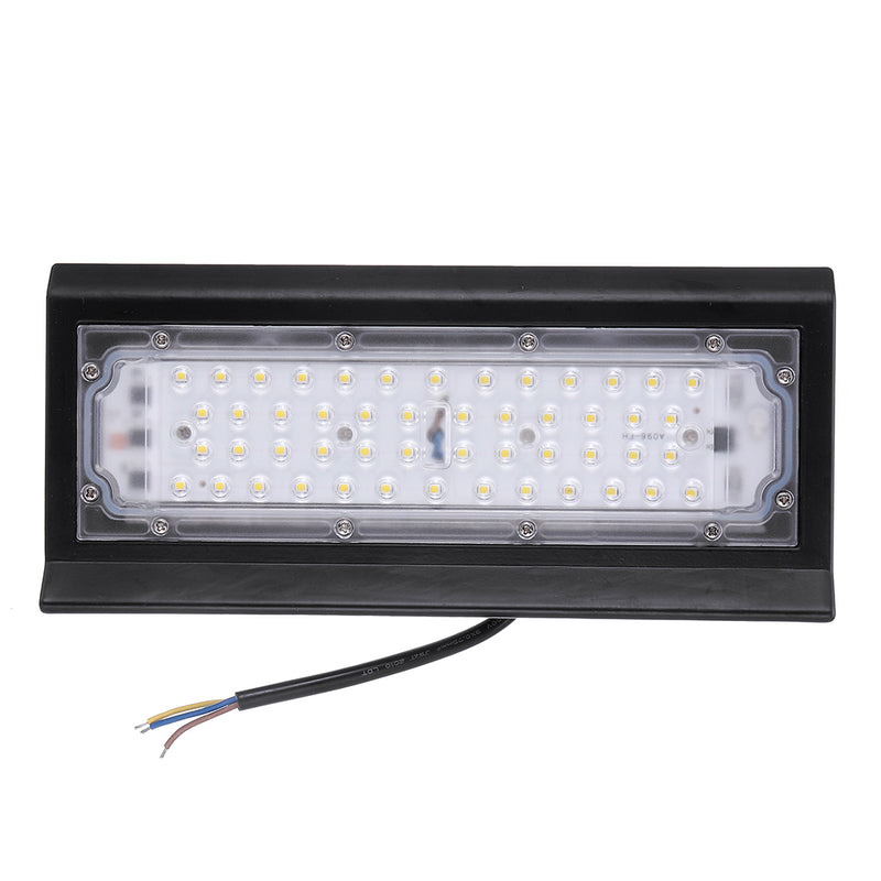 LUSTREON 50W 50 LED Flood Light Waterproof Outdoor Garden Landscape Football Field Lamp AC165-265V