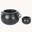 Black Halloween Decorations Witch Jar Candy Box Halloween Props Kids Doll Candy Sweet Jar