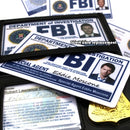 FBI Cosplay Collection Police Card Holder