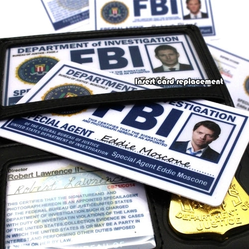 FBI Cosplay Collection Police Card Holder