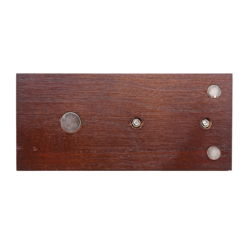 Wall Mounted Bottle Opener Rustic Wood Alloy Cap Catcher Kitchen Bar Decorations