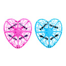 Heart UFO Flying Ball Toy Mini Inductive Suspension Drone Flying Toys with LED