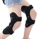 Knee Protection Pad Booster 3-Speed Powerful Spring Force Adjustment Power Lift Joint Support Non-Slip for Sports Climbing Reduces Soreness Old Cold Leg Unisex