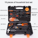 19 in 1 Precision Hardware Kit Household Hand Tool Set Screwdriver Wrench Hammer Plier Auto Repair Woodwork Tool