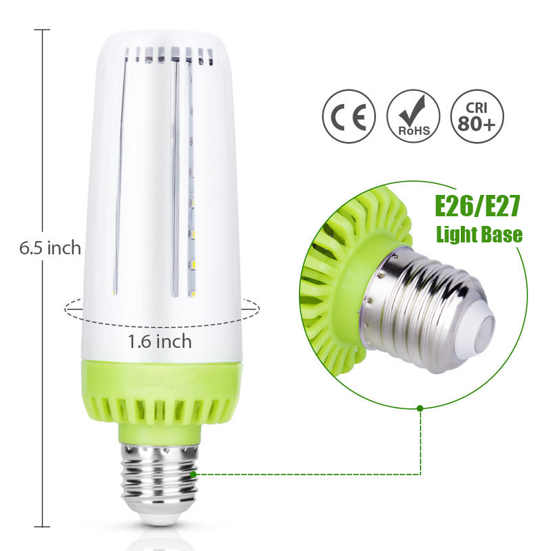 E26/E27 No Flicker 20W 5730SMD Pure White Warm White AC85-265V 60LED Corn Bulb Lamp for Home Garden Basement