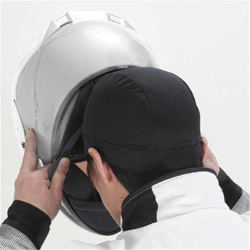 WOSAWE Quick Dry Helmet Inner Hat Anti-fouling Off-road Motorcycle Headgear Hooded Sweat Cap