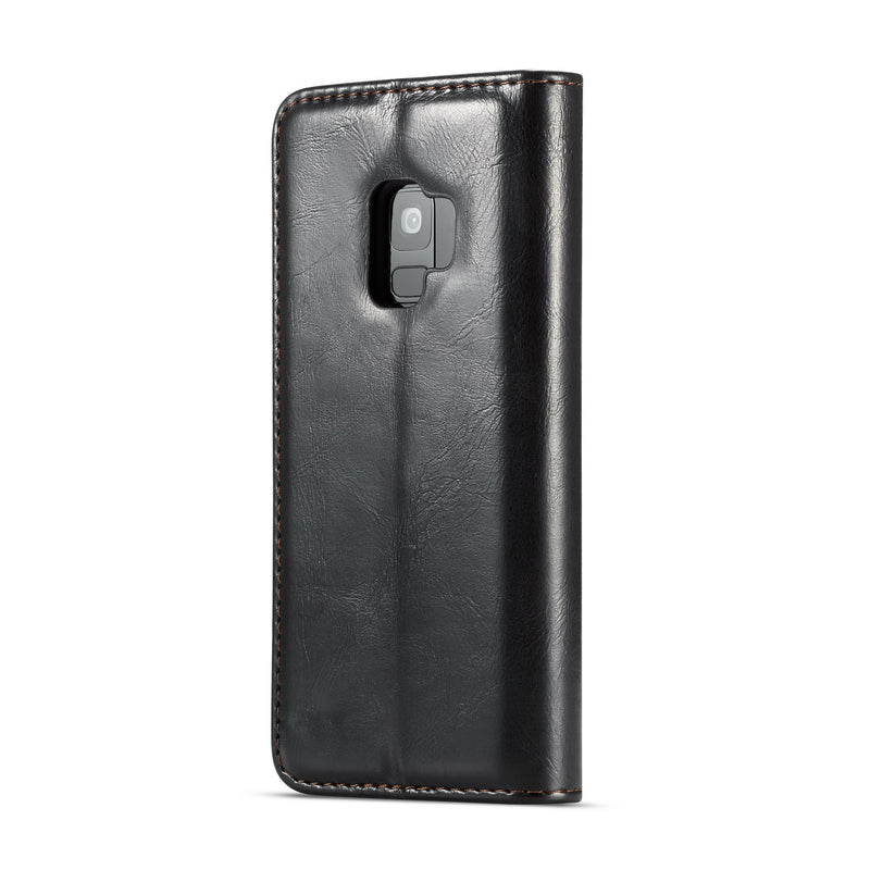 Caseme Wallet Kickstand Protective Case For Samsung Galaxy S9 Magnetic Flip Card Slots
