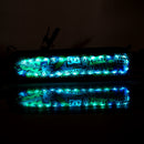 BIKIGHT Electric Scooter Transparent Chassis LED Night Colorful String Light Smart bluetooth Stepless Dimming For Xiaomi Electric Scooter