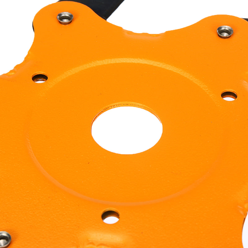 Upgrade Orange 6 Steel Blades Razor 65Mn Lawn Mower Eater Trimmer Head Grass Brush Cutter