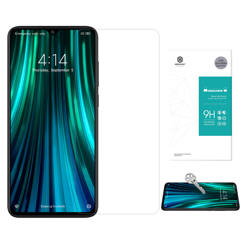 NILLKIN Amazing 9H Anti-explosion Anti-scratch Full Coverage Tempered Glass Screen Protector for Xiaomi Redmi Note 8 Pro