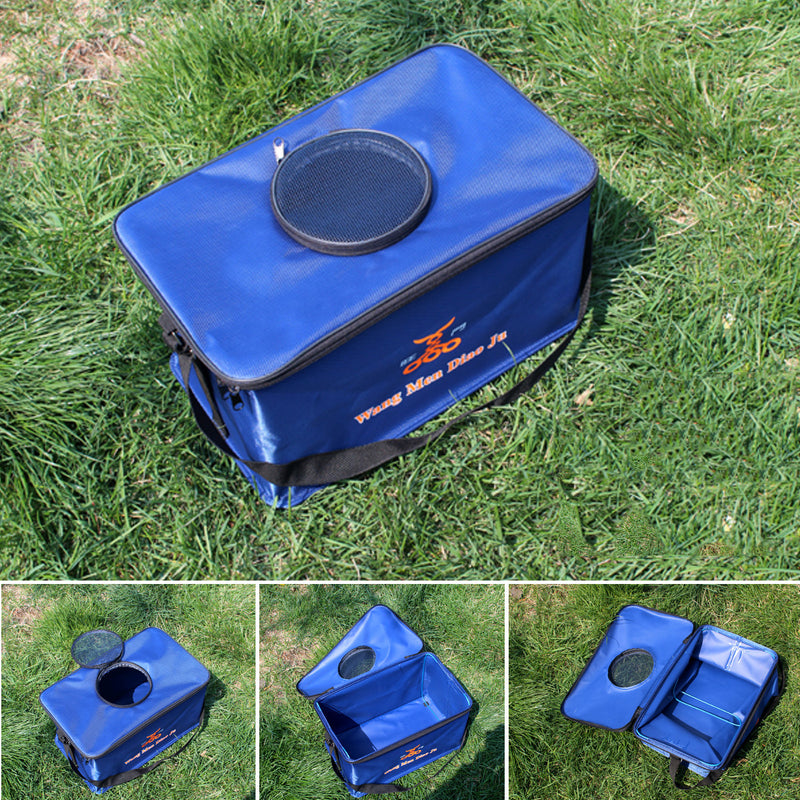 Portable Fishing Bucket Water Fish Box Bag Backpack Folding Tackle Storage Fishing Gear