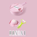 12 In 1 Vegetable Slicer Potato Peeler Carrot Grater with Strainer Vegetable Cutter Kitchen Accessories