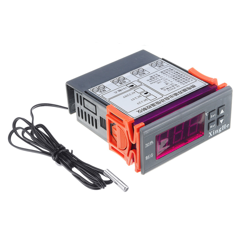 XH-W2024 Automatic Thermostat Cooling Heating 2 Group Output Upper and Lower Limit 2 Relay Output