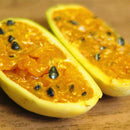 Egrow 50Pcs/Pack Banana Passion Fruit Seeds Tropical Passiflora Bonsai  Garden Family Indoor Bonsai Flower Plants