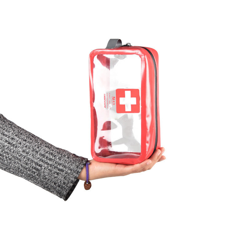 5L First Aid Bag Medical Bag Portable Camping Transparent Waterproof Survival Medical Storage Bag