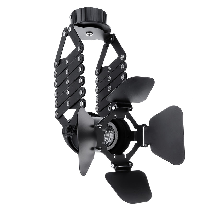 Ceiling Spotlight Track Retractable Pendant Light Loft Industrial Retro LED