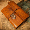 English style notebook PU leather notebook loose-leaf diary creative retro notebook gifts