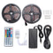 10M 600 LED SMD3528 RGB Color Changing LED Flexible Strip Light Kit + IR Controller + Adapter DC12V