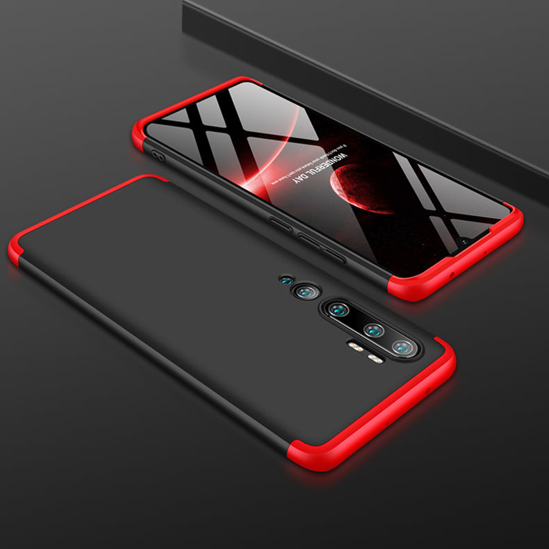 Bakeey 3 in 1 Detachable Matte PC Double Dip 360 Full Cover Protective Case for Xiaomi Mi Note 10 / Xiaomi Mi Note 10 Pro / Xiaomi Mi CC9 Pro