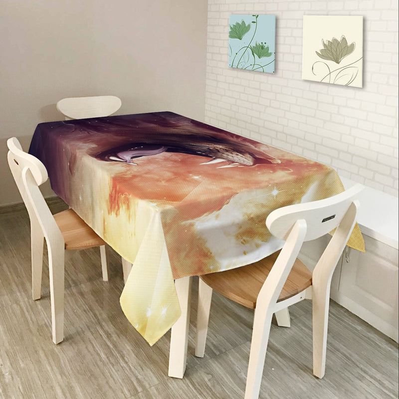 KCASA KC-TC2 American Style Creative Landscape Tablecloth Waterproof Oil Proof Tea Tablecloth Home