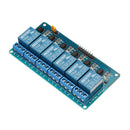 BESTEP 6 Channel 3.3V Relay Module Optocoupler Isolation Active Low
