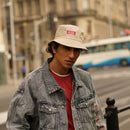 NUZADA Unisex Cotton Bucket Hat Hip-Hop Cap Reversible Summer Men Women Cycling Fishmen Hat