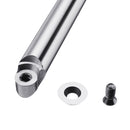 Wood Turning Chisel with 12mm Round Carbide Insert Cutter Round Shank Woodworking Tool