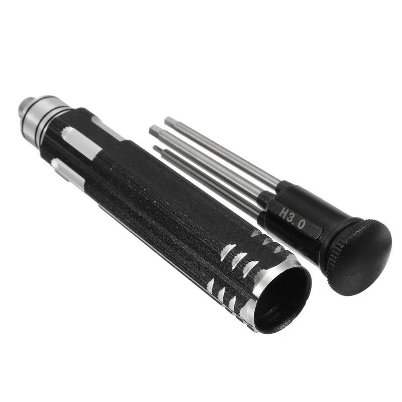 4 in 1 H1.5 H2.0 H2.5 H3.0mm Hexagon Socket Screwdriver Set Allen Driver Modeling Making Tools