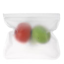 Reusable Translucent Frosted PEVA Food Storage Bag for Sandwich Snack Lunch Fruit Kitchen Storage Container