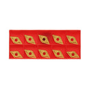 Drillpro 10pcs DNMG1104 Carbide Insert for MDJNCR1616H11 S20R-MDUNR11 Turning Tool
