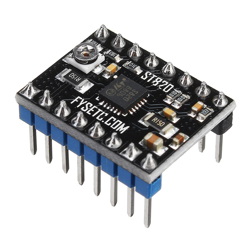 3pcs 7V to 45V Microstepping ST820 Stepper Motor Driver + Heatsink for 3D Printer RAMPS