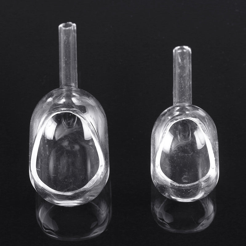 15-30mm Glass Weighing Boat Laboratory Funnel Lab Glassware Kit